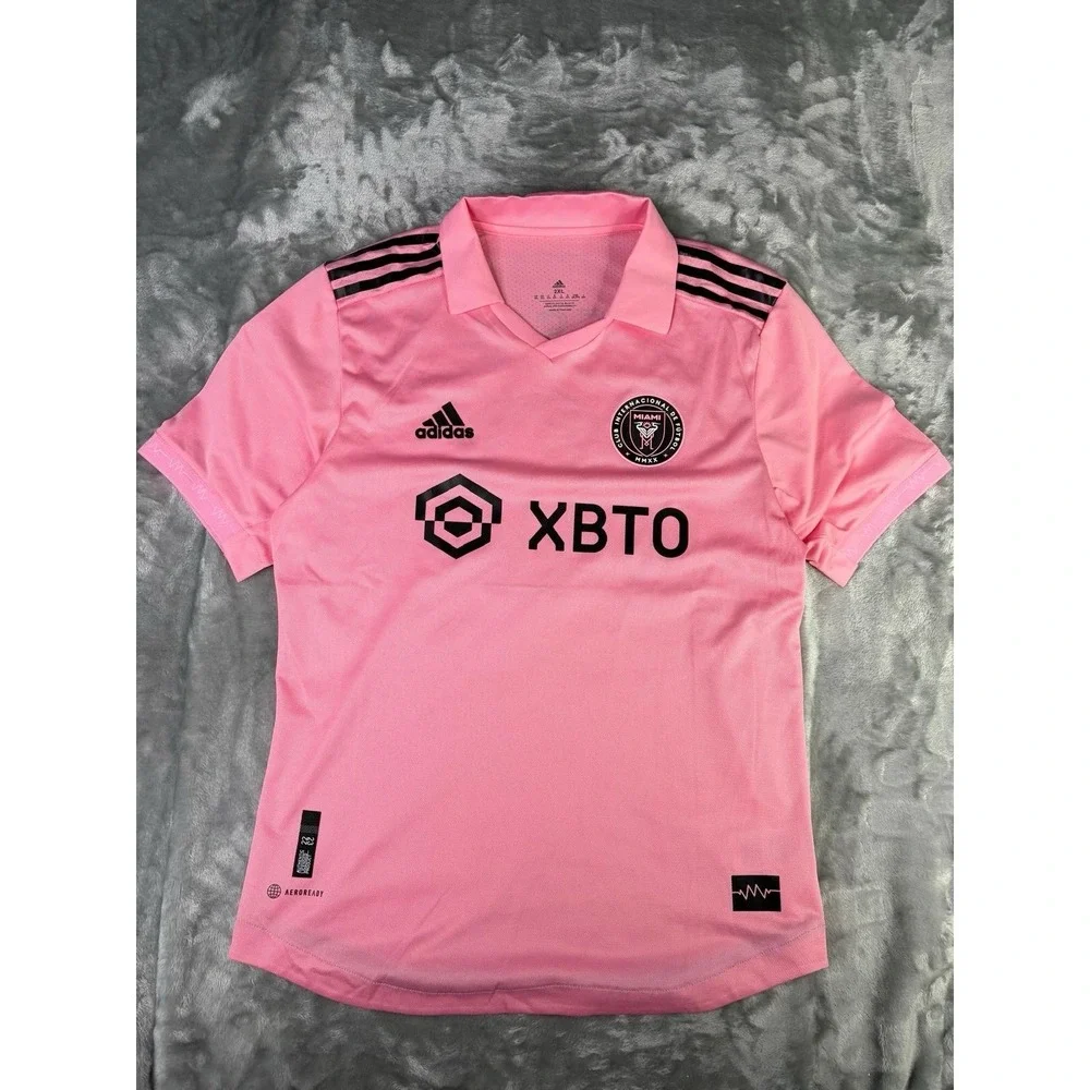 Inter Miami CF Jersey Mens Pink MLS Soccer Adidas Messi 10 XXL
